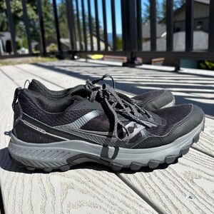 Saucony Excursion TR16 Trail Running Shoes Men's Size 8.5 Gray Black Sne…